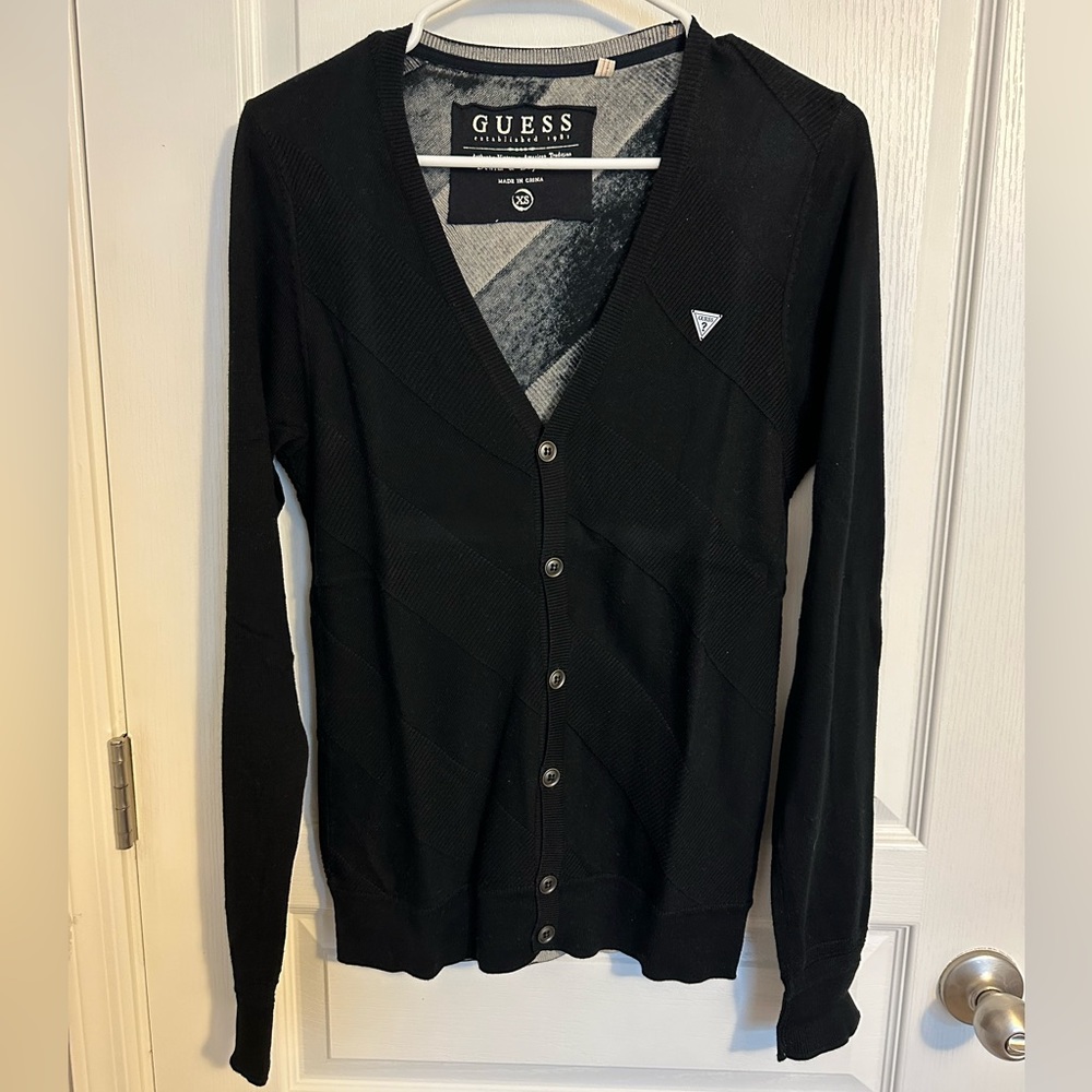 Guess Button Up Sweater
